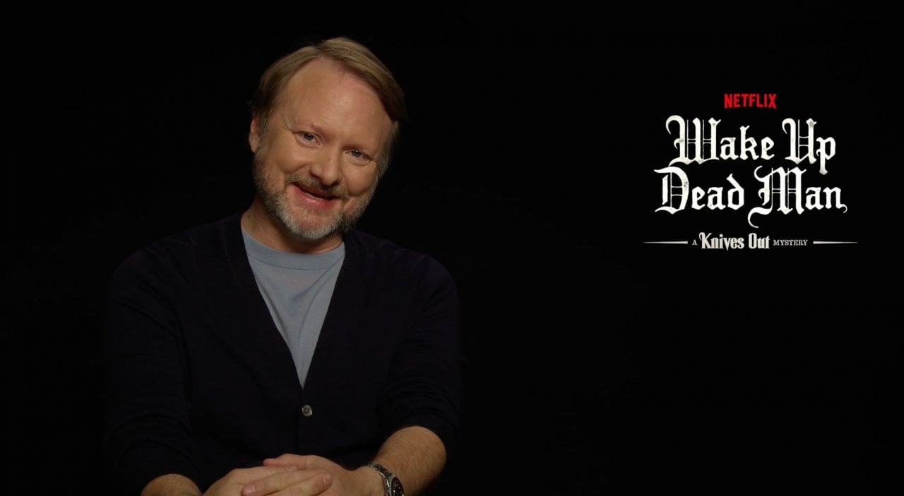 Intervista a Rian Johnson: 'Wake Up Dead Man' e il mistero sociale di Knives Out