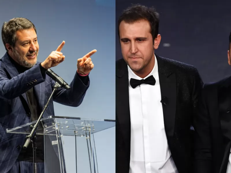 Matteo Salvini sostiene Pio e Amedeo: 'Tanta roba' per Oi Vita Mia