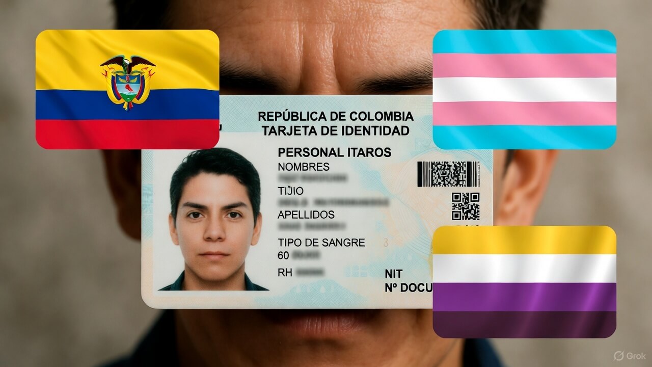 Colombia: Riconoscimento Ufficiale per Persone Non Binarie e Transgender nelle Carte d'Identità