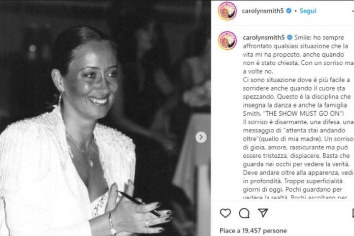 Carolyn Smith: Un Viaggio nel Tempo tra Passato e Presente